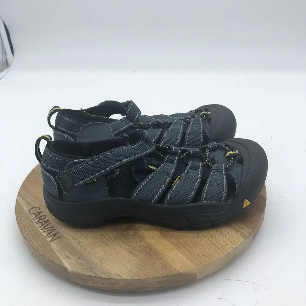 Keen Newport II Sandals Boys 2 Blue Waterproof Leather Shoes Outdoor